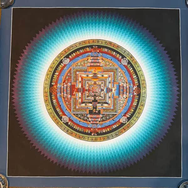 Lotus Kalachakra Mandala