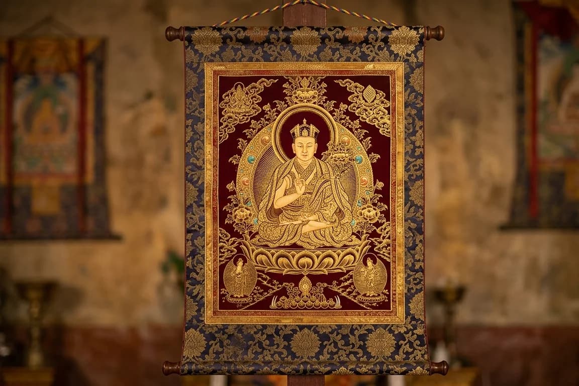 Gold Thangka (Serthang)