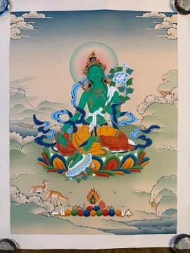 Green Tara image 2