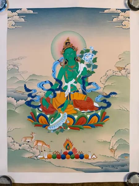 Green Tara image 1