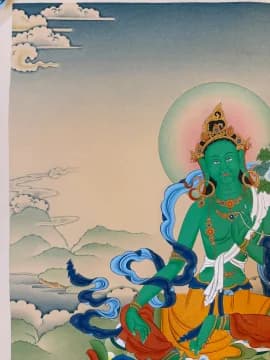 Green Tara image 3