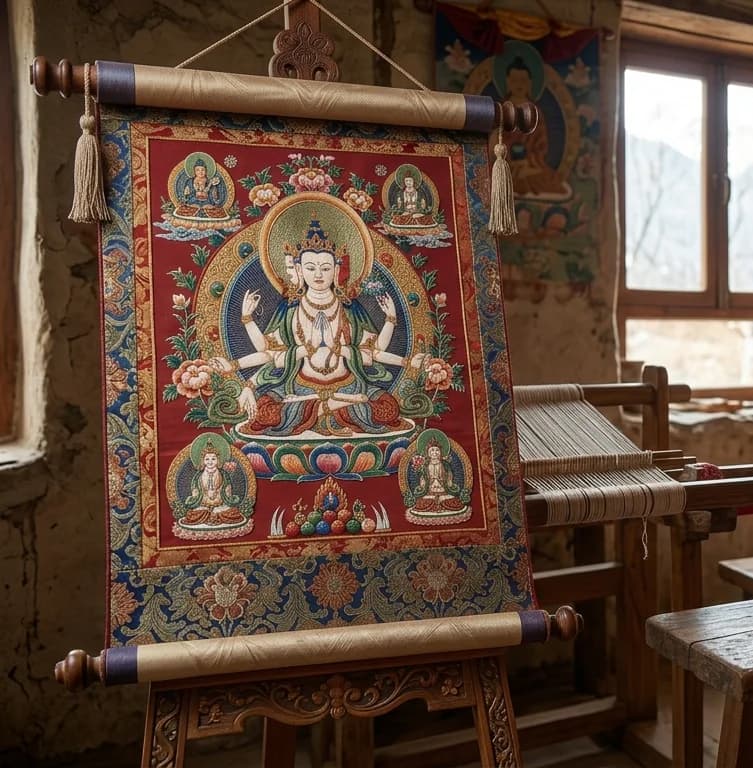 Embroider Thangka
